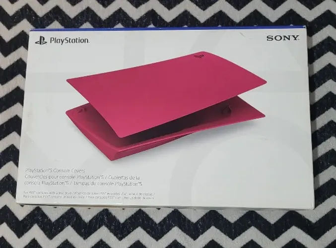 Playstation 5 Face Plate Cosmic Red Lacrado
