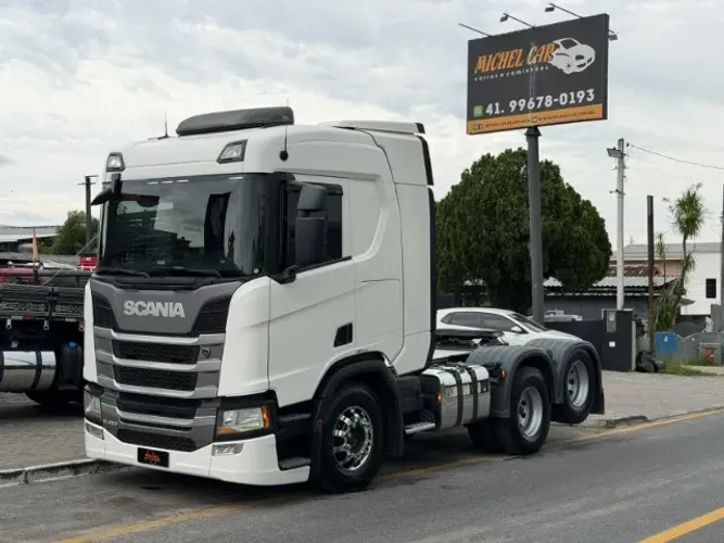 Scania R-450 6x2 2020 Freio Retarder