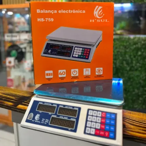 Balança digital styles pesa 40kg produto com garantia de 6 meses e novo