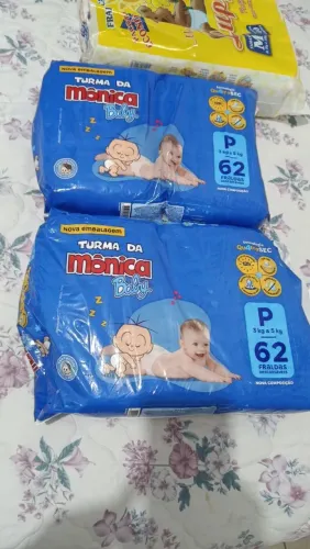 Fraldas turma da Mônica