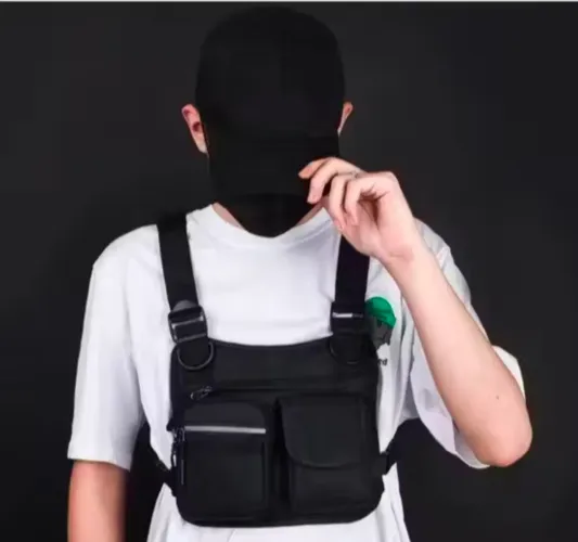 Mochila/ Pochete Tática Peitoral Resistente a Água