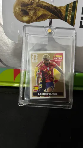 figurinha extra sticker copa 2026 yamal ouro
