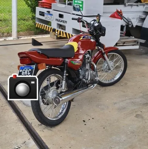 Relíquia: Honda CG 125 Titan - Placa Preta (aceito proposta de troca)