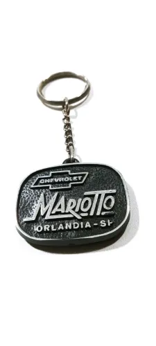 Chaveiro antigo Chevrolet Mariotto Orlândia SP anos 70/80 Monza Opala Chevette Blazer