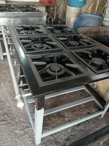 Fogao industrial 6 bocas 40x40