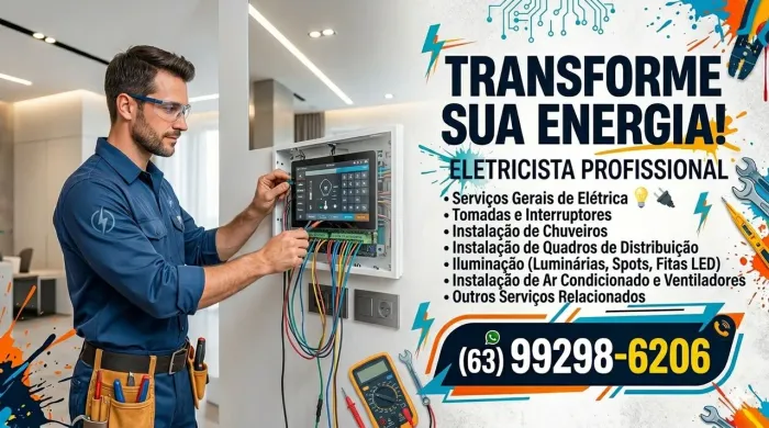 Eletricista Profissional - Instalações e Manutenções em Geral