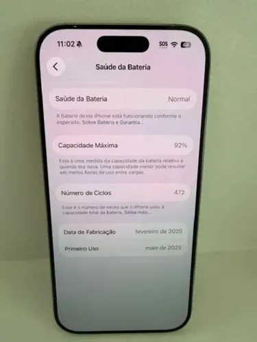 Phone 16 Pro 256GB - Impecável, 92% de Bateria