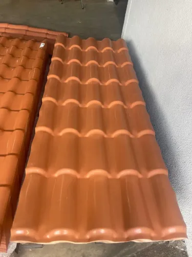 Telha Pvc Colonial 2.30x0.88 Cor Cerâmica