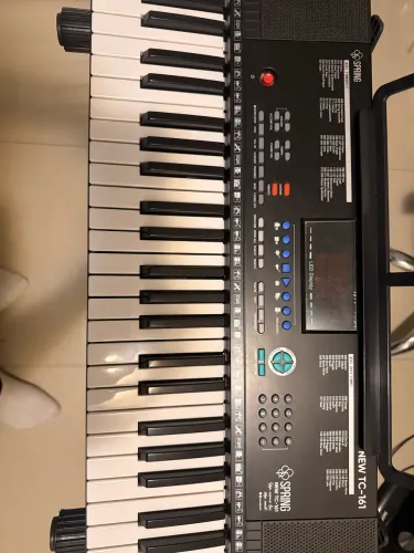 Teclado Musical Estudante - Spring TC161