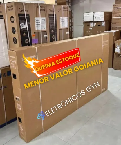 Tv Smart 85' Samsung 4K Crystal - Nova - Pronta Entrega - 1 Ano Garantia