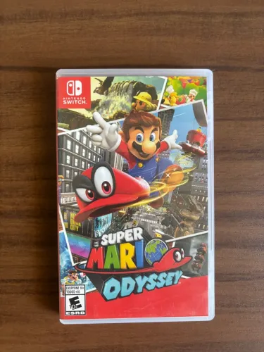 Super Mario Odyssey Nintendo switch mídia física