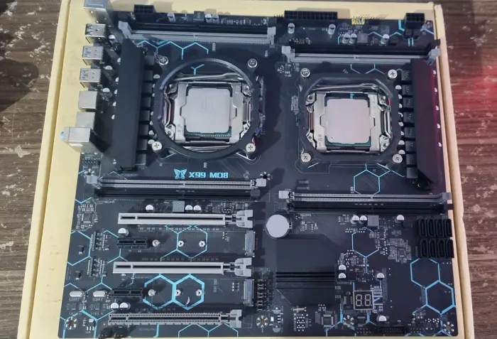 Placa Mãe/Workstation x99 Machinist MD8