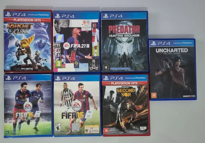 Lote de Jogos (PS4)
