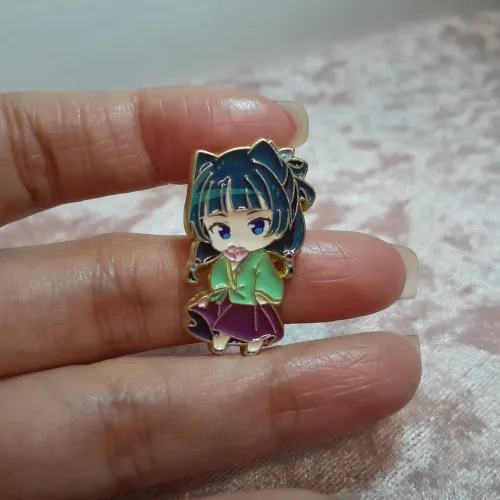 Broche / Pin Diários de uma Apotecária Maomao Cute (Modelo 1) The Apothecary Diaries