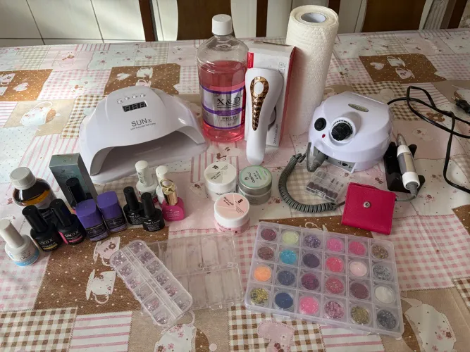 Kit Completo para Nail Designer - Excelente Estado!