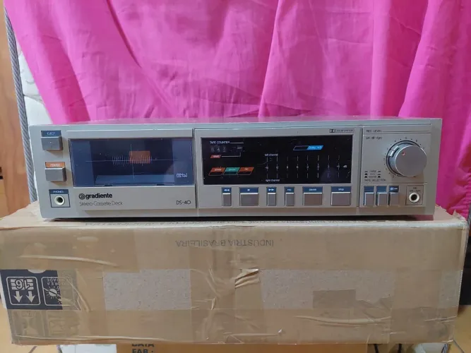Tape deck Gradiente DS 40