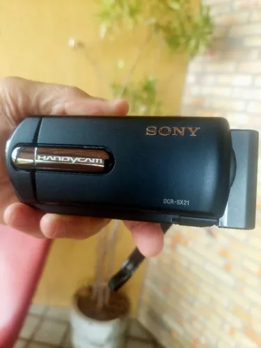 FILMADORA SONY HANDYCAM DCR SX21 IMPECÁVEL !