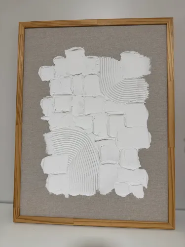 Quadro decorativo com textura