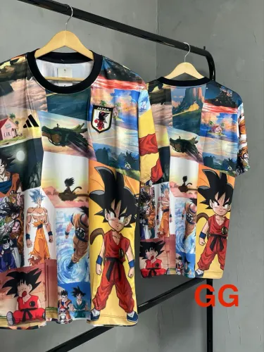 Camisa Anime Seleção Japão Estilo Dragon Ball - Promoção GG Pronta Entrega