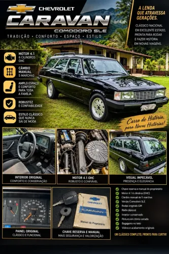 Chevrolet Caravan Comodoro 4.1/2.5 1990
