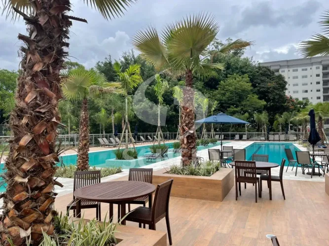 Apartamento com condomínio Raiz , 02 quartos vista Parque /Piscina . Melhor vista !