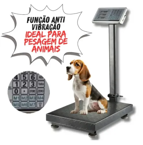 Balança Digital Bivolt 300 Kg Alta Precisão