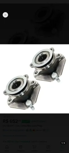 Par Cubo Roda Dianteiro Nissan Sentra 2.0 2011 2012 2013