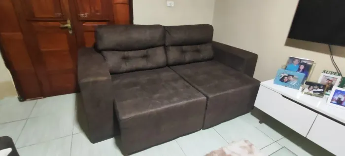 Sofá retrátil grande 2.20