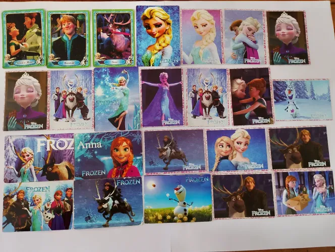 Cards Frozen 26 cartas