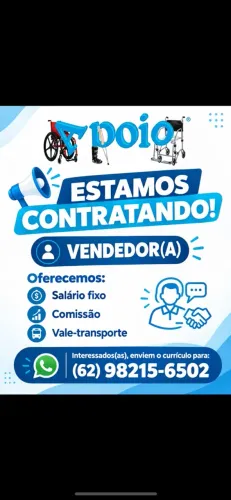 VAGA VENDEROR