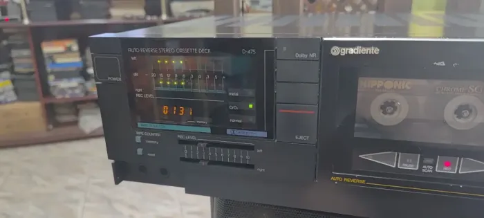Tape Deck Vintage Gradiente D475 Funcionando