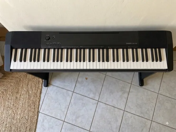 Piano Casio Cdp-135 com compatibilidade Midi