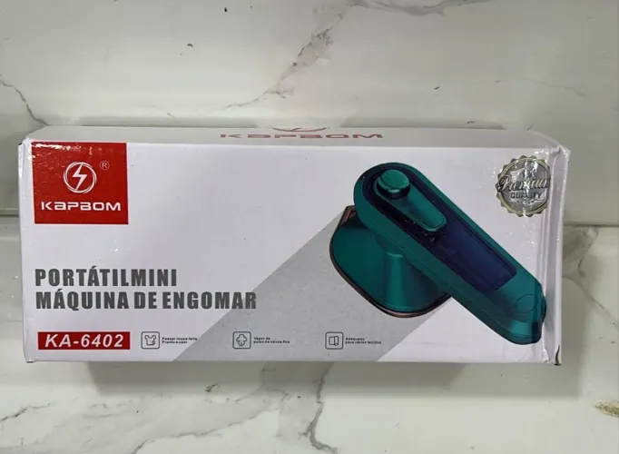 Ferro de engomar portátil recarregável 