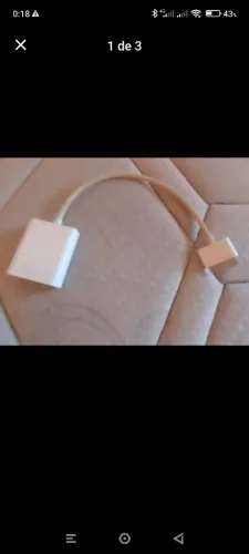 Cabo adaptador Apple VGA