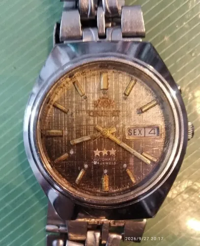 orient automatico marrom degrade