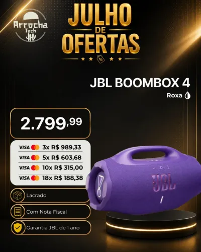Boombox 4 roxa