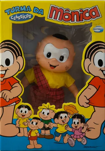 Boneco Cascão - Turma da Mônica Clássicos Multibrink