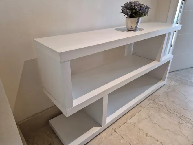 Aparador MDF branco - ETNA - Ótimo estado