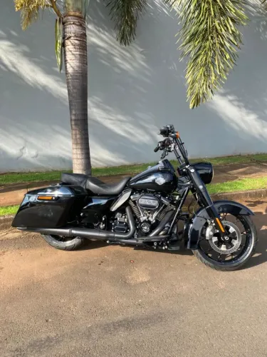 Moto custom harley