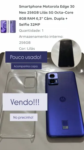 Celular motorola edge 30