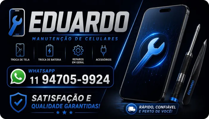 Conserto e Manutenção de celulares 