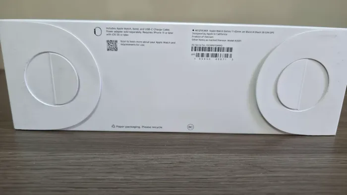 Apple Watch Series 11 Preto 42mm Novo