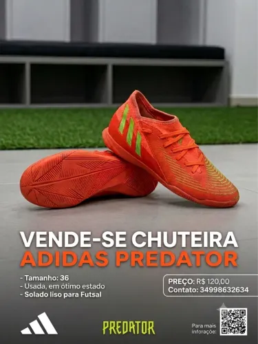 Chuteira adidas predator