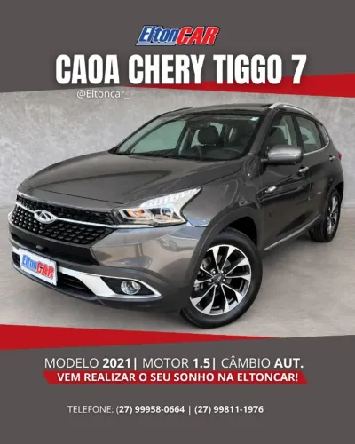 Chery Tiggo 7 TXS 1.5 16V Turbo Flex Aut. 2021
