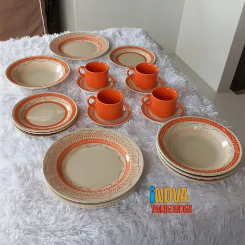 Aparelho de Jantar bioma 20 peças.
