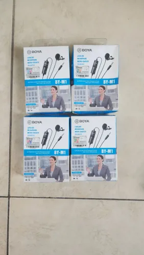 Microfone gravata lapela boya by-m1