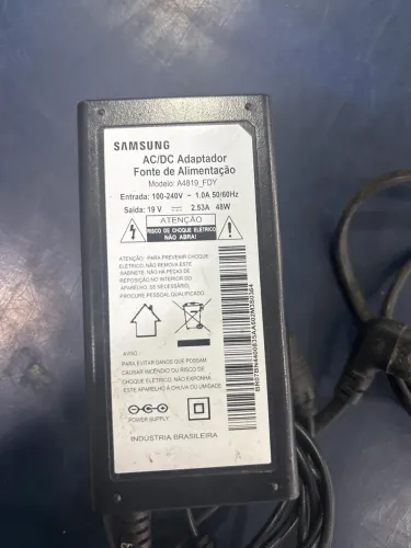 Cabo de força. Fonte Tv Samsung. Adaptador.