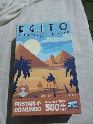 Quebra-cabeça 500 Peças Nano - Egito Pirâmides de Gizé (Toyster Game Office)