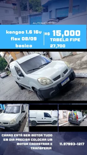 Renault Kangoo Express Hi-flex 1.6 16V 2009