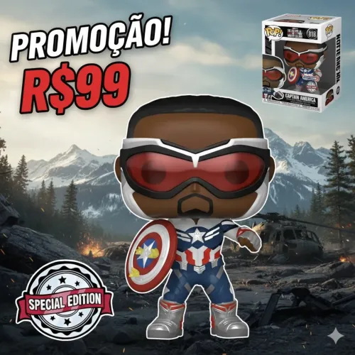 Funko Pop Capitão América 
